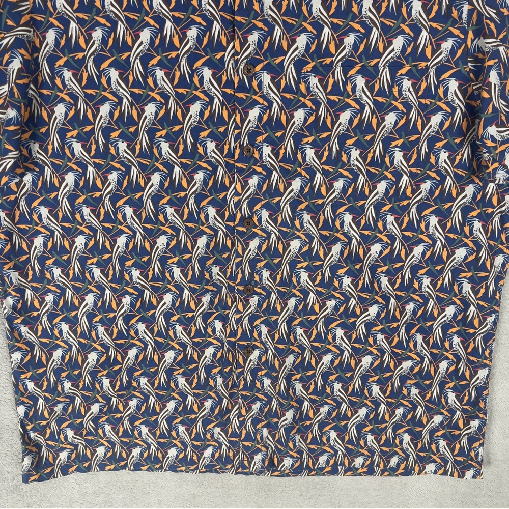 Reyn Spooner Joe Kealoha’s Birds Hawaiian Camp Shirt Men's XL Surf Aloha Vintage - Picture 3 of 12
